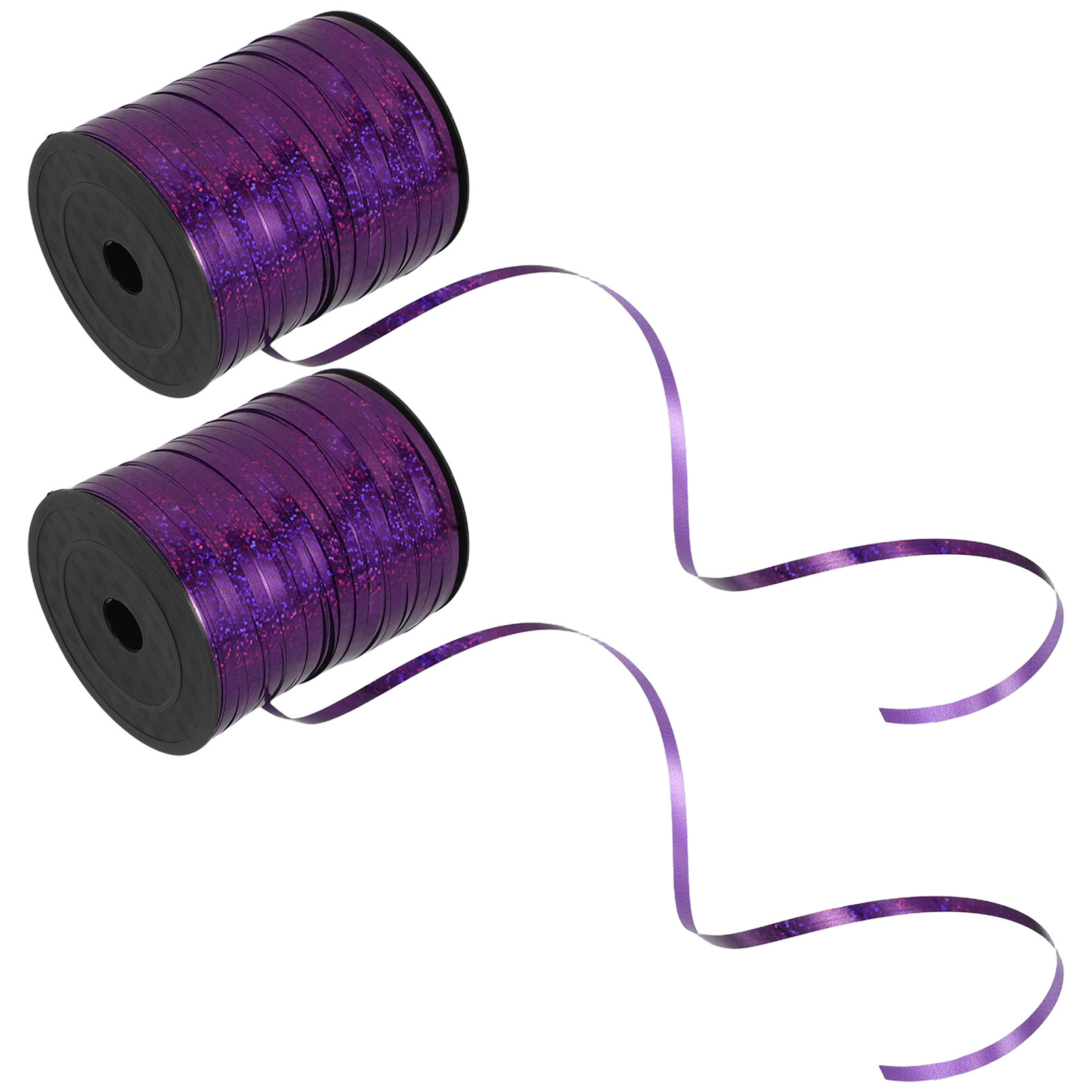 Florist Supply Ribbon - 2 pièces de ruban métallique brillant