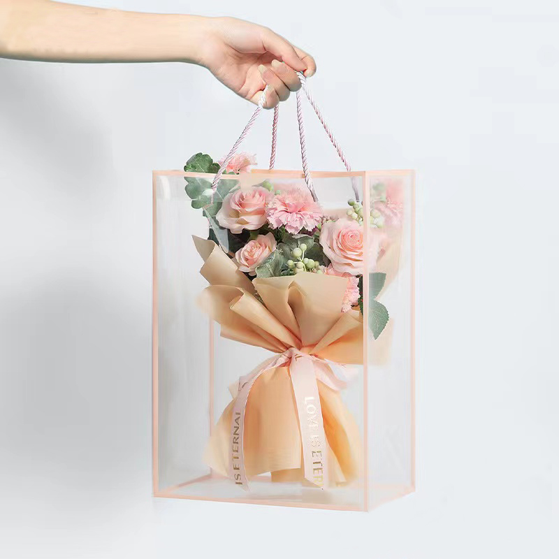 Longs Florist Supply - Sac fourre-tout transparent pour femme, sac
