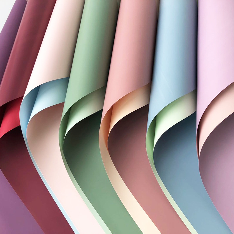 Florist Supply Wholesale - Papier d'emballage de fleurs bicolore, 20