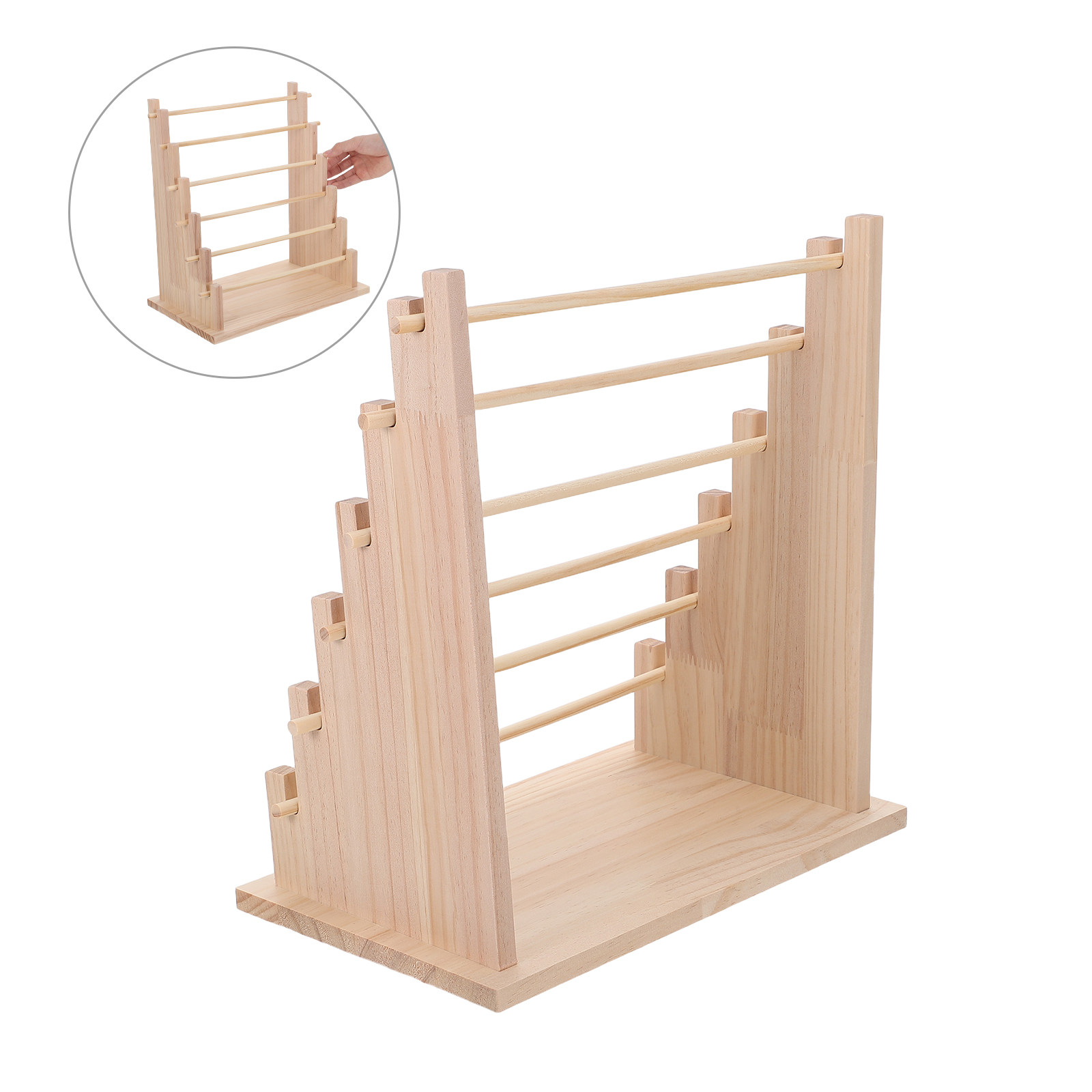 Support de rangement en bois à - Florist Supply Ribbon avis et prix