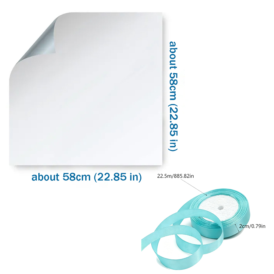 Ensemble de 20 feuilles de pap - Florist Supply Ribbon avis et prix